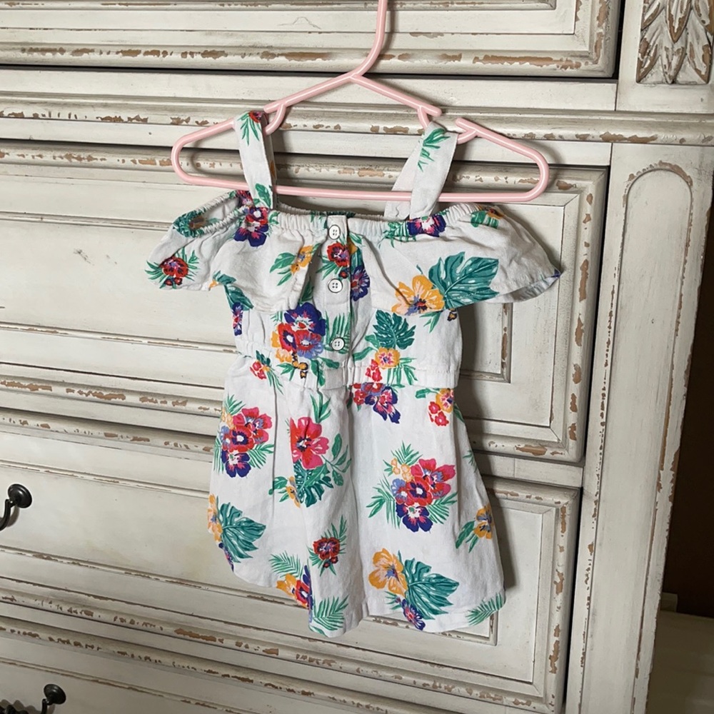 Old Navy Off the shoulder Dress- 12-18 months